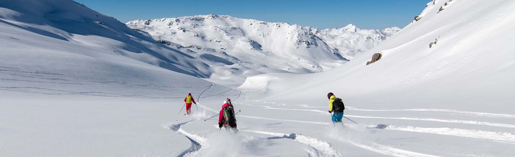 ski piste off piste val thorens