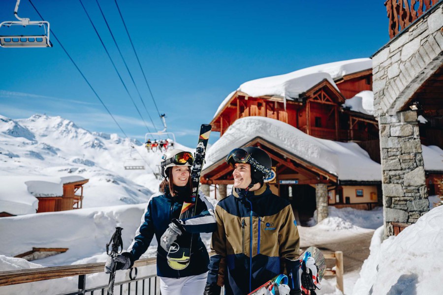 val thorens straatje en skilift